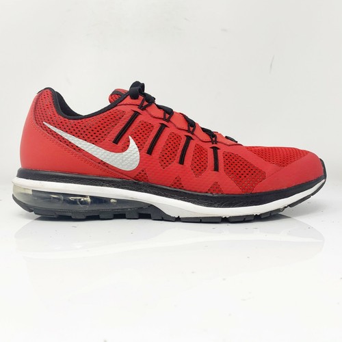 Dinastía Nike Para Hombre Air Max 816747-600 Negro Rojo Running Zapatos Con  Cordones Talla 7 | eBay