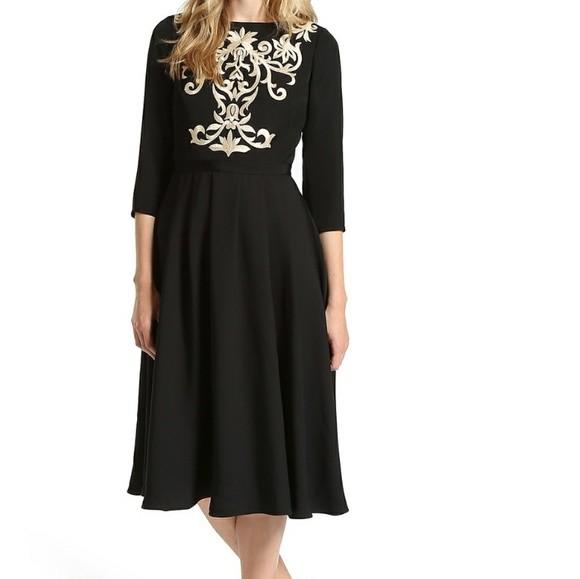 ted baker black dress