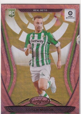2020-21 Chronicles Certified Gold RC Loren Moron Real Betis FR1248