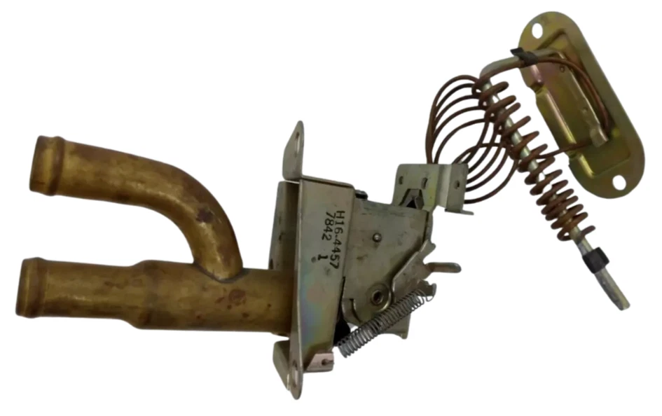 Válvula de control del calentador de temperatura de aire acondicionado Chrysler 1965-1968 con soporte 2521672 NOS. Foto 2 de 4