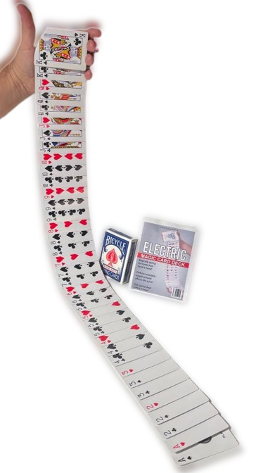 SOLOMAGIA Electric Deck Deluxe (52 Cards Bridge) By Mr