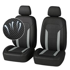 4PCS Cooling Car Seat Covers,Breathable Front Seat Covers with Mesh Construct...