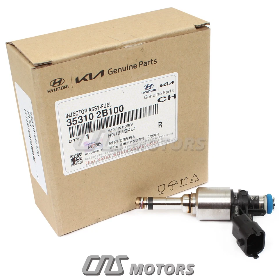 ⭐GENUINE⭐ Fuel Injector 4pcs for 2014-2016 Kia Forte Koup Forte5 1.6L TURBO Foto 4 de 4