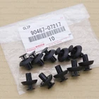 90467-07217 GENUINE OEM ENGINE COVER RADIATOR SUPPORT CLIPS 10PC - TOYOTA/LEXUS
