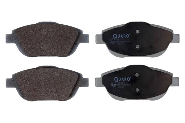 Quaro BremsbeläGe Bremsbelegsatz Vorne FüR CitroëN C3 II DS3 Peugeot 2008 I 208-image