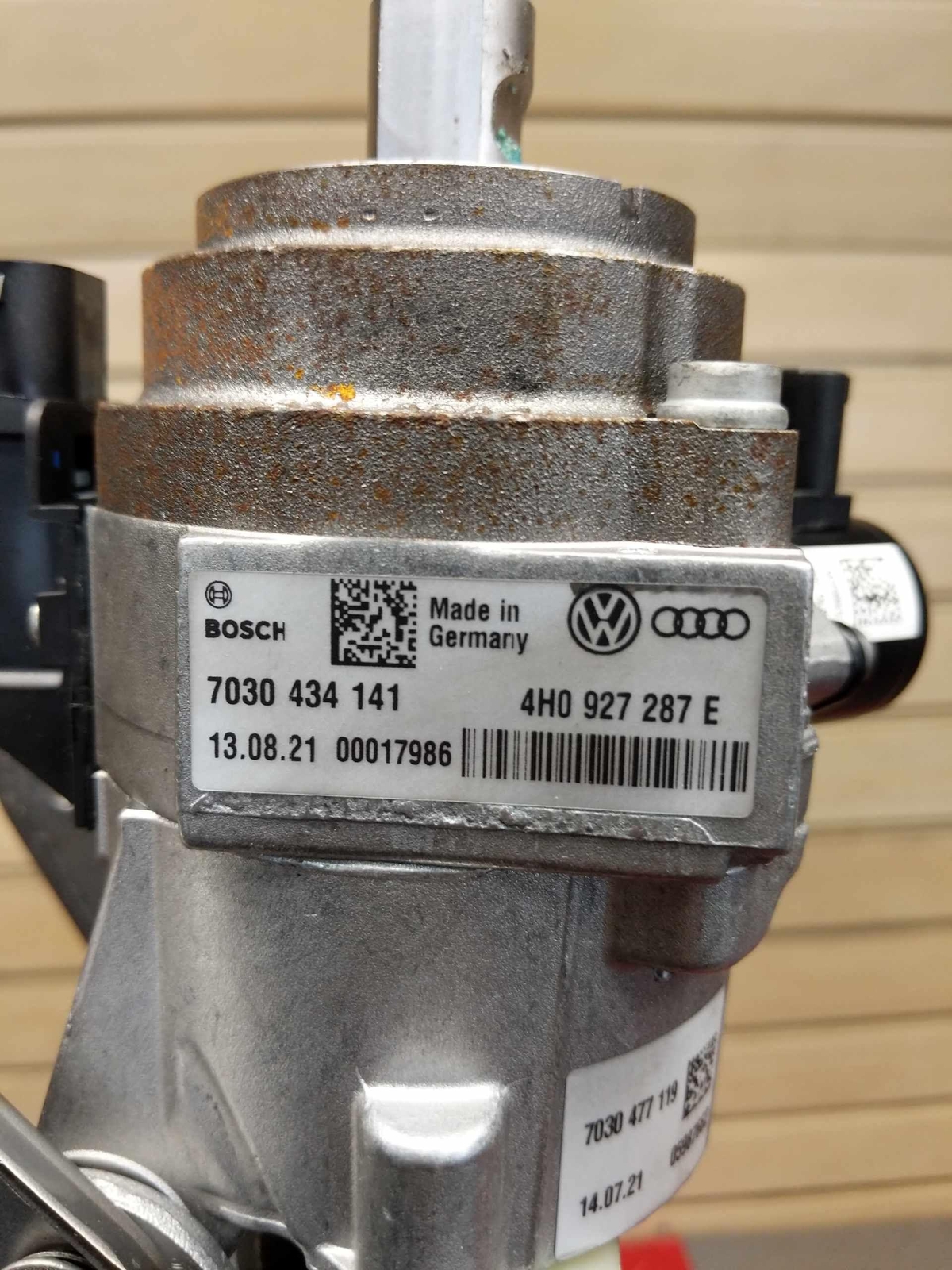 2022 Audi R8 Performance OEM Steering Column 5k Miles P/ 4S1419506C