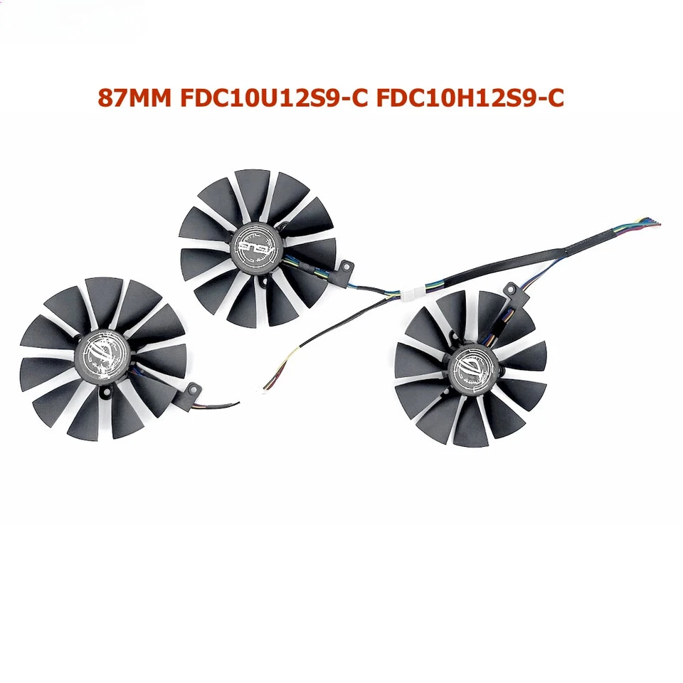 Graphics Video Card Fan for ASUS ROG STRIX RTX 2060 2070 2060S VGA FDC10U12S9-C - Image 3 of 4