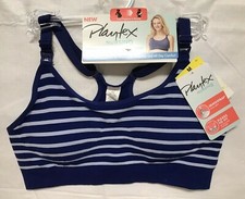 Playtex Pregnancy To Nursing Seamless Wirefree Racerback Crop Bra Size Medium