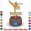 miniatura 3  - Spersonalizowana gimnastyka gimnastyczna Happy Birthday Cake Topper Custom Any Name &amp; Age