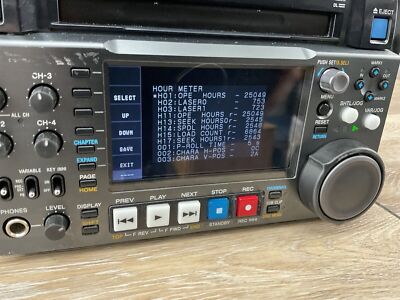 SONY XDCAM PDW-F1600 使用時間極小 Laser37h ソニー SONY XDCAM PDW-F1600 使用時間極小 Laser37h ソニー - メルカリ