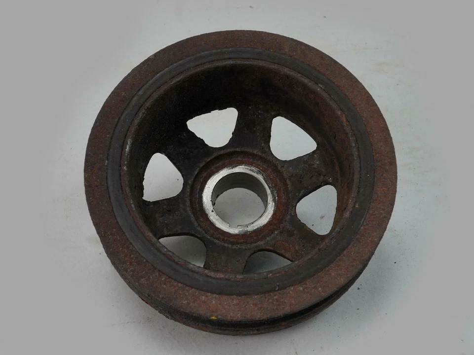 2003 - 2006 Mercedes Benz E Class W211 E500 Crankshaft Pulley Engine Front Oem - Imagem 2 de 4