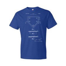 Home Base Patent Shirt Dad Gifts Gift For Coach Baseball T Shirt Gifts For Men