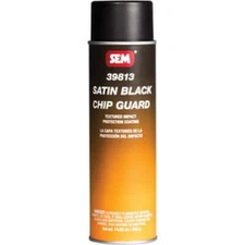 SEM Paints 39813 Satin Black Chip Guard 20oz Aerosol Can