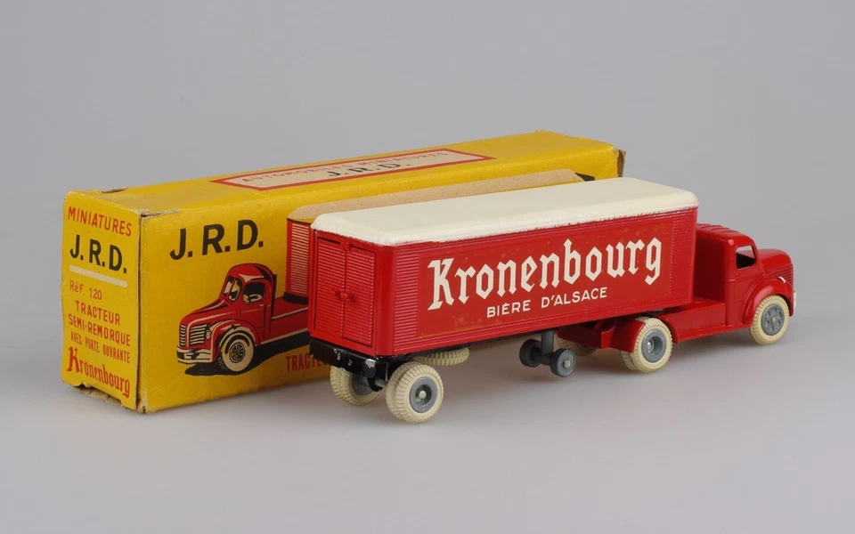 JRD (120-2) Berliet TLR semirimorchio furgone KRONENBOURG BIERE D'ALSACE - Immagine 2 di 3