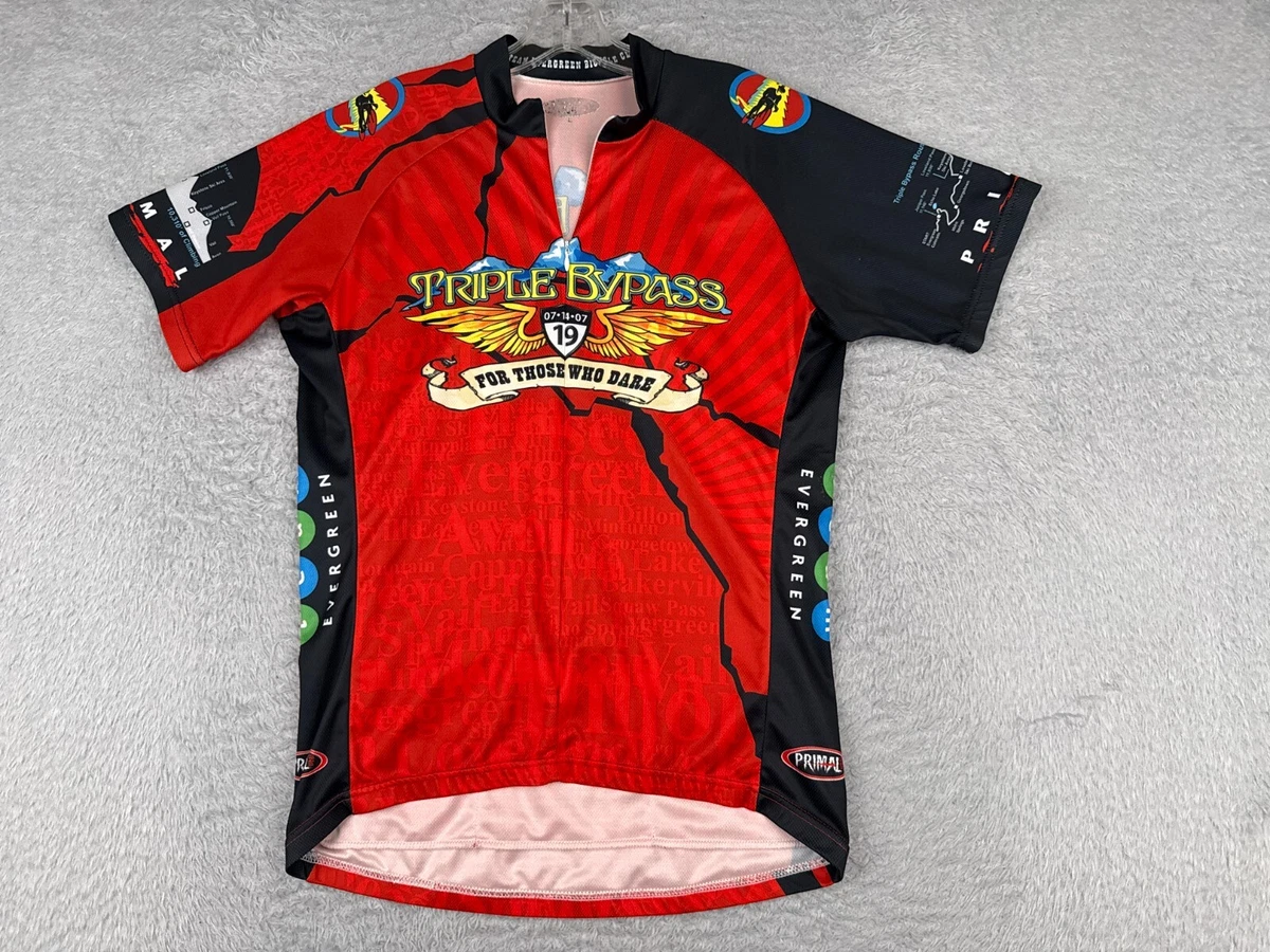 NWT Primal Cycling Sport Cut Raglan Jersey Tour De Cure 2021 Unisex Size Large