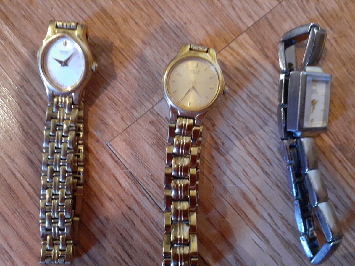 Vintage Ladies 8 Watch Lot Anne Klein, Seiko, Sarah Coventry  display picture 1