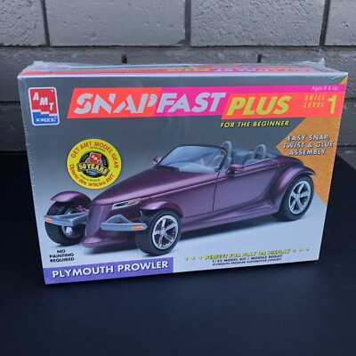 Plymouth Prowler Model Kit AMT Ertl 1994 #8284 1/25 Scale Snap Fast Plus 