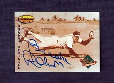 1993 Ted Williams Co. BROOKS ROBINSON HOF Signed AUTO #BR8