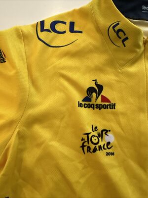 Maillot Cyclisme Tour De France Le Coq Sportif - Jaune, Taille L, Homme - Excellent état
