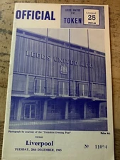 LEEDS UNITED Home and Away Programmes 1950s and 1960s Choose from list