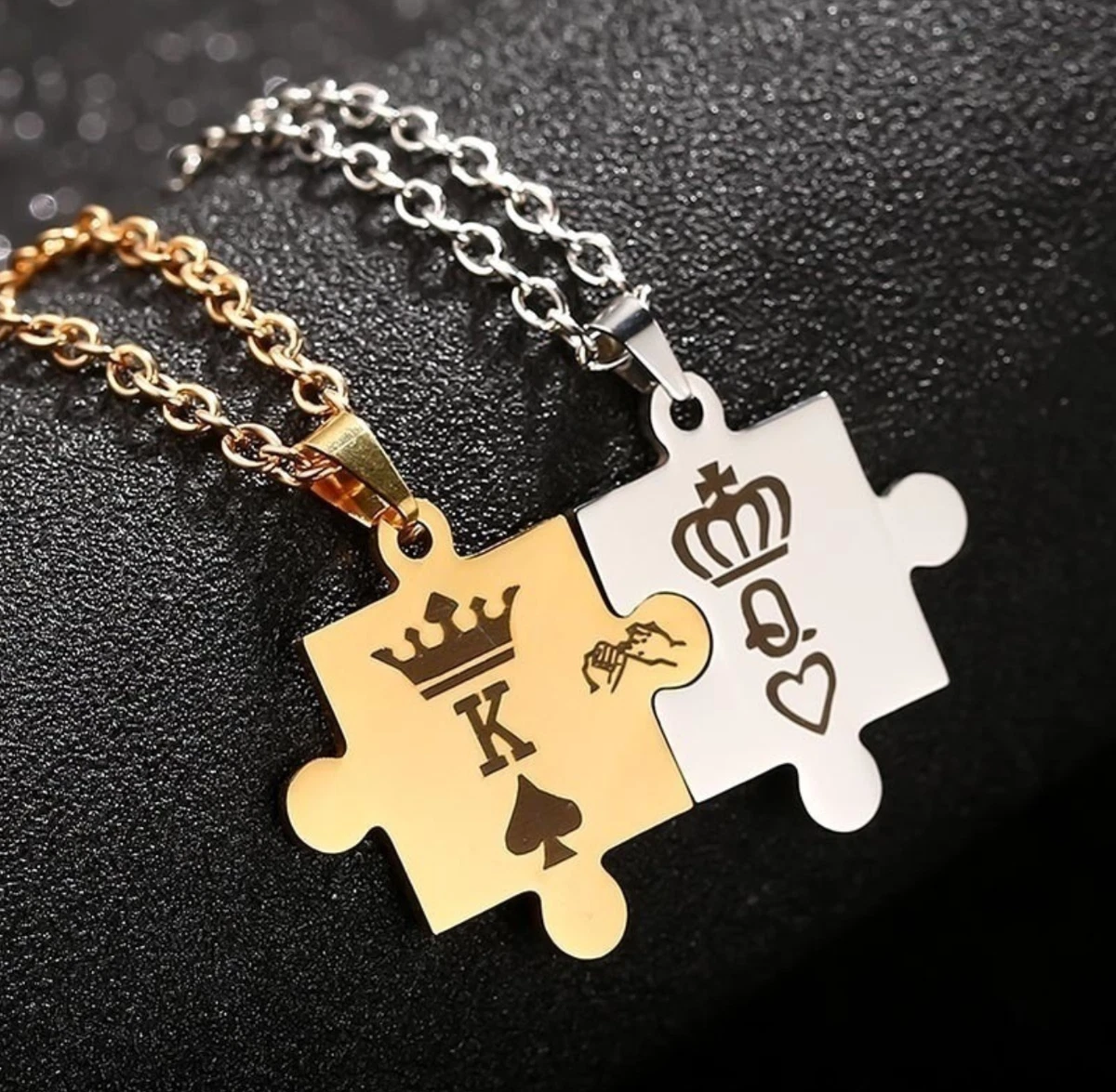 King and queen necklaces best sale puzzle