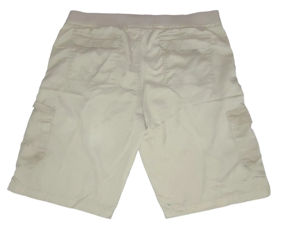 Pantalones Cortos Carga Cultural Revolution Para Hombre XL Hip Hop Streetwear Beige Foto 2 de 3