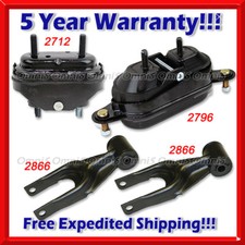 K283 Fits 1998-1999 Oldsmobile Intrigue 3.8l Motor Transmission Mount Set 4pc