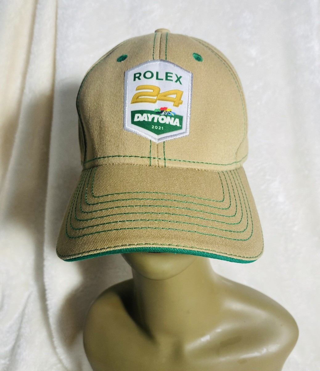 Rolex 24 Daytona 2021 Khaki/Green Embroidery Hat Cap
