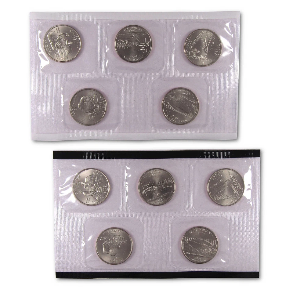 2005 Uncirculated Coin Set U.S Mint Government Packaging OGP COA - Image 4 of 4