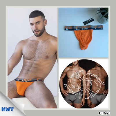 C-IN2 - C-Theory - Men's Thong - Oscar Orange (Size M)