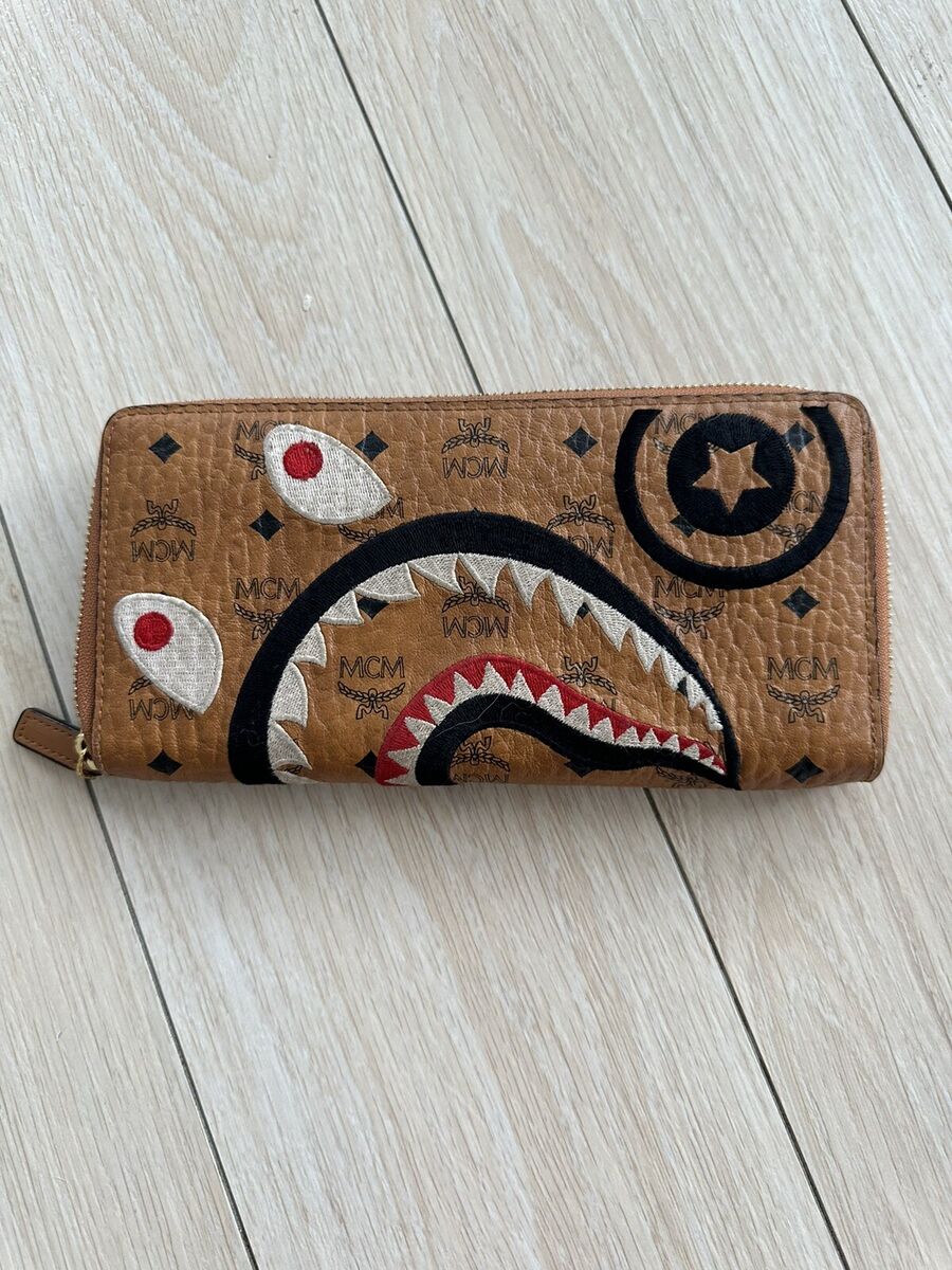 Bape MCM Zip Around Wallet | eBay Bape MCM Zip Around Wallet | eBay