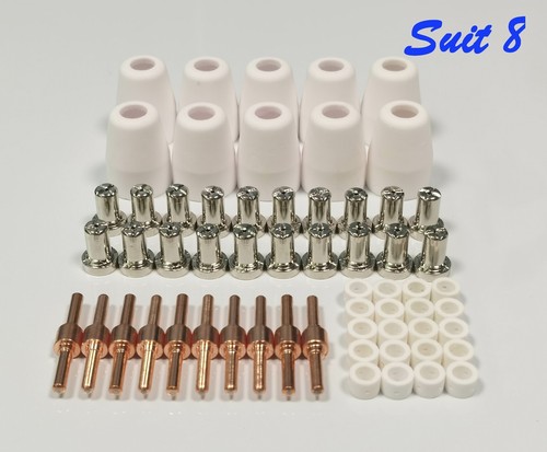 CHNsales 60 piezas corte por plasma consumible corte40 50 antorcha cortadora por plasma PT31 LG40 - Imagen 20 de 26