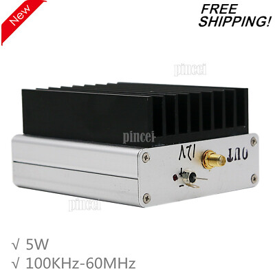 100KHz-60MHz RF Power Amplifier 5W Liner Amplifier RF Broadband HF