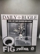 Marvel/Loot Crate Exclusive Spider-man Daily Bugle Web Slinger Q-FiG BRAND NEW