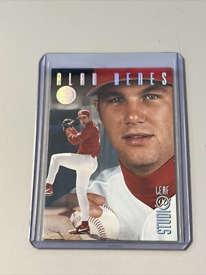 1996 Leaf Studio Alan Benes Silver Press Proof SSP /100