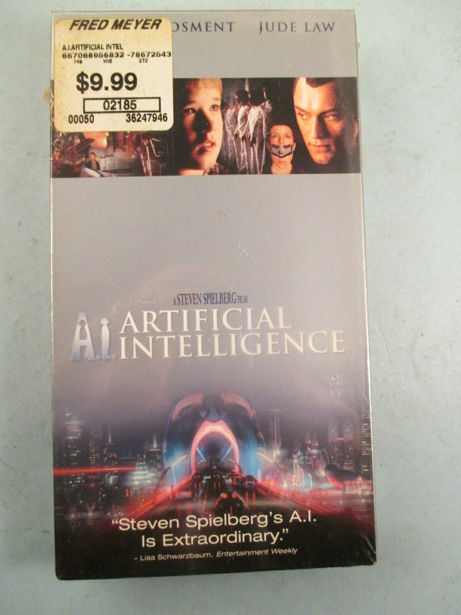 A.I. Artificial Intelligence (VHS, 2002) for sale online | eBay