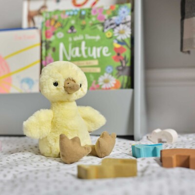 Waddle Duckling - Buttercup Yellow Small Plush - Bear & Me by Charlie Bears