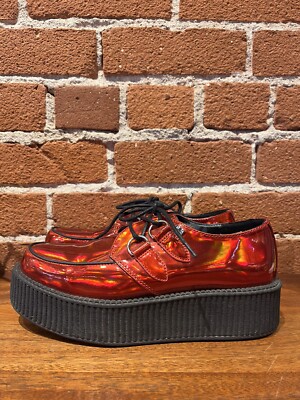 TUK Red Platform Creepers