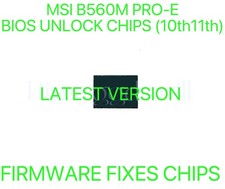 MSI B560M PRO-E, NO PASSWORD FIRMWARE BIOS CHIP LATEST VERSION