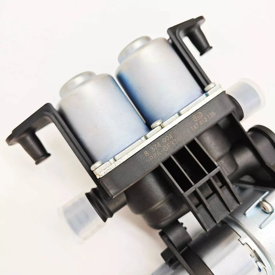 NEW Heater Control Valve With Auxiliary Water Pump 94-03 BMW E39 520i 523i 528i Foto 4 de 4