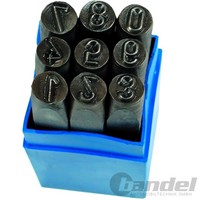 Condor Schlagzahlen 5Mm Schlagstempel PrÄGestempel Punziereisen Set 9-Teilig