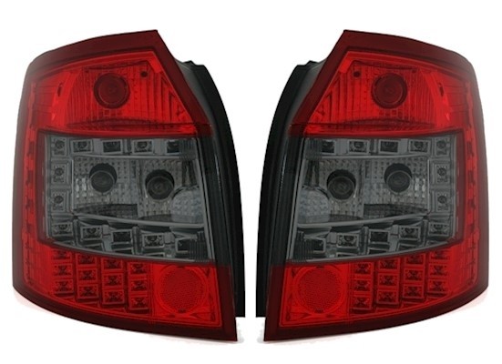 LED RüCkleuchten Set In Rot Smoke FüR Audi A4 Avant 8E B6 Kombi Heckleuchten-image