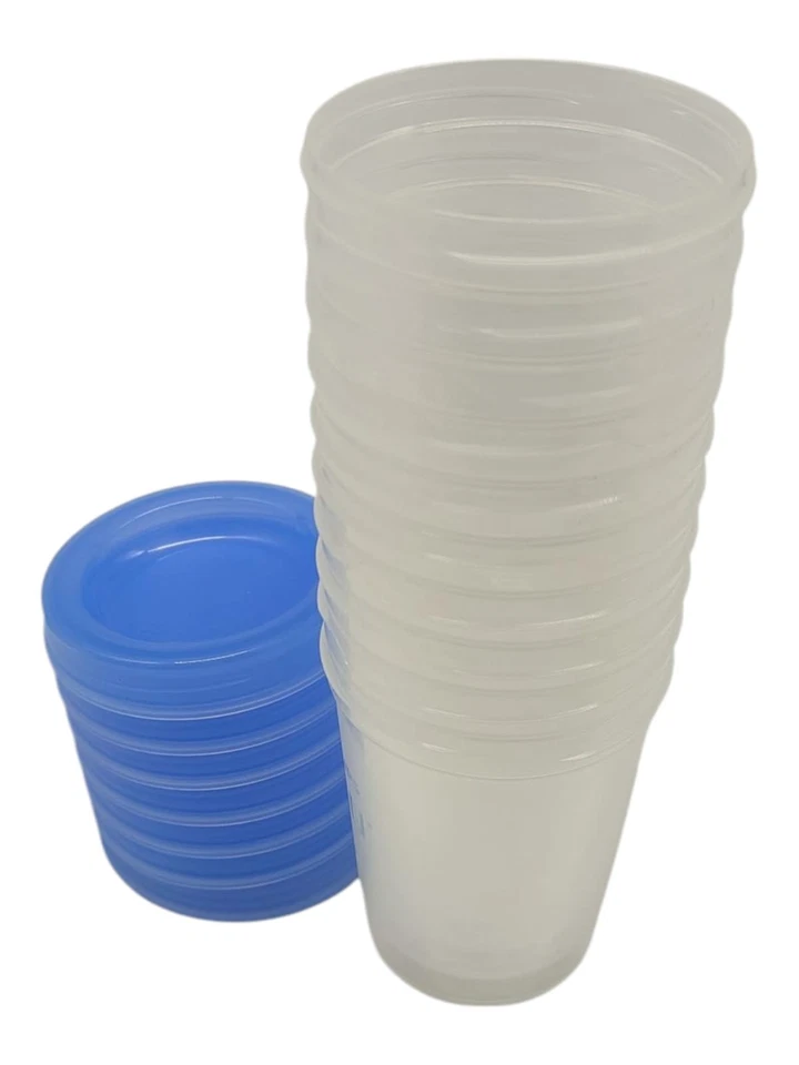 Philips Avent Aufbewahrungsbehälter Set 10x180ml 10x240ml mit Deckeln - Bild 2 von 3