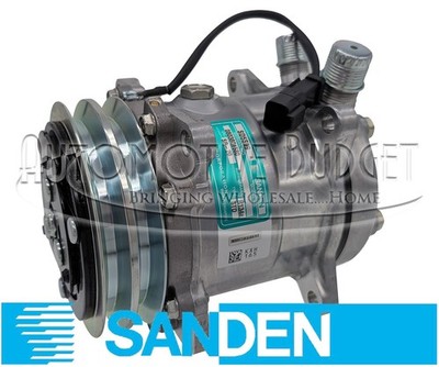 A/C Compressor w/Clutch for Caterpillar Skidsteer -NEW OEM