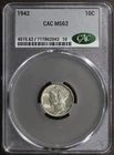 1942 (MS62 CAC) Mercury Dime 10C CACG