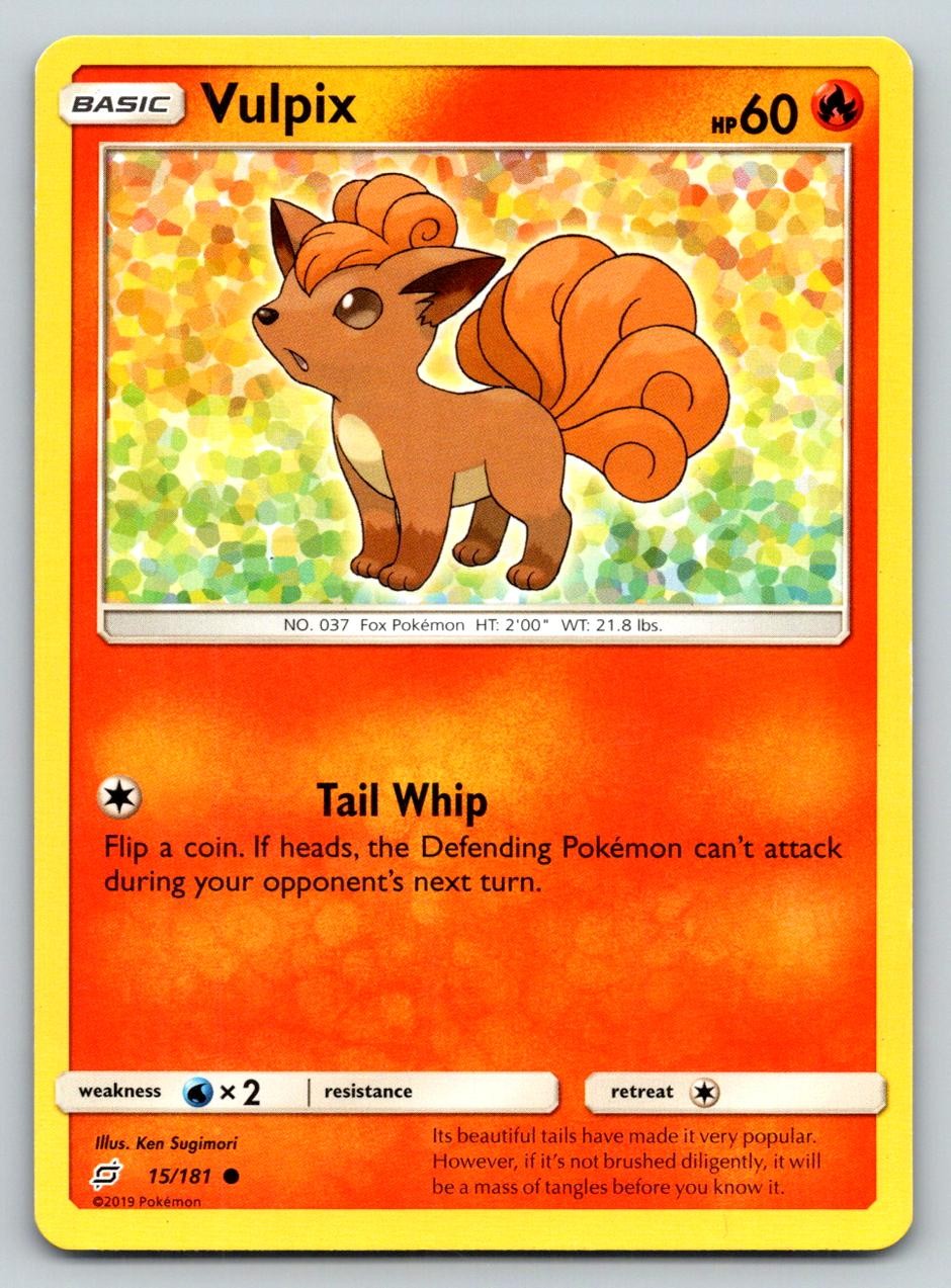VULPIX 15/181 C TEAM UP POKEMON MP SUGIMORI