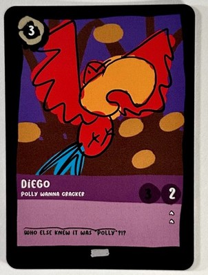    Lorcanos | Diego | Polly Wanna Cracker | Inked Up Lands | Trading Card   