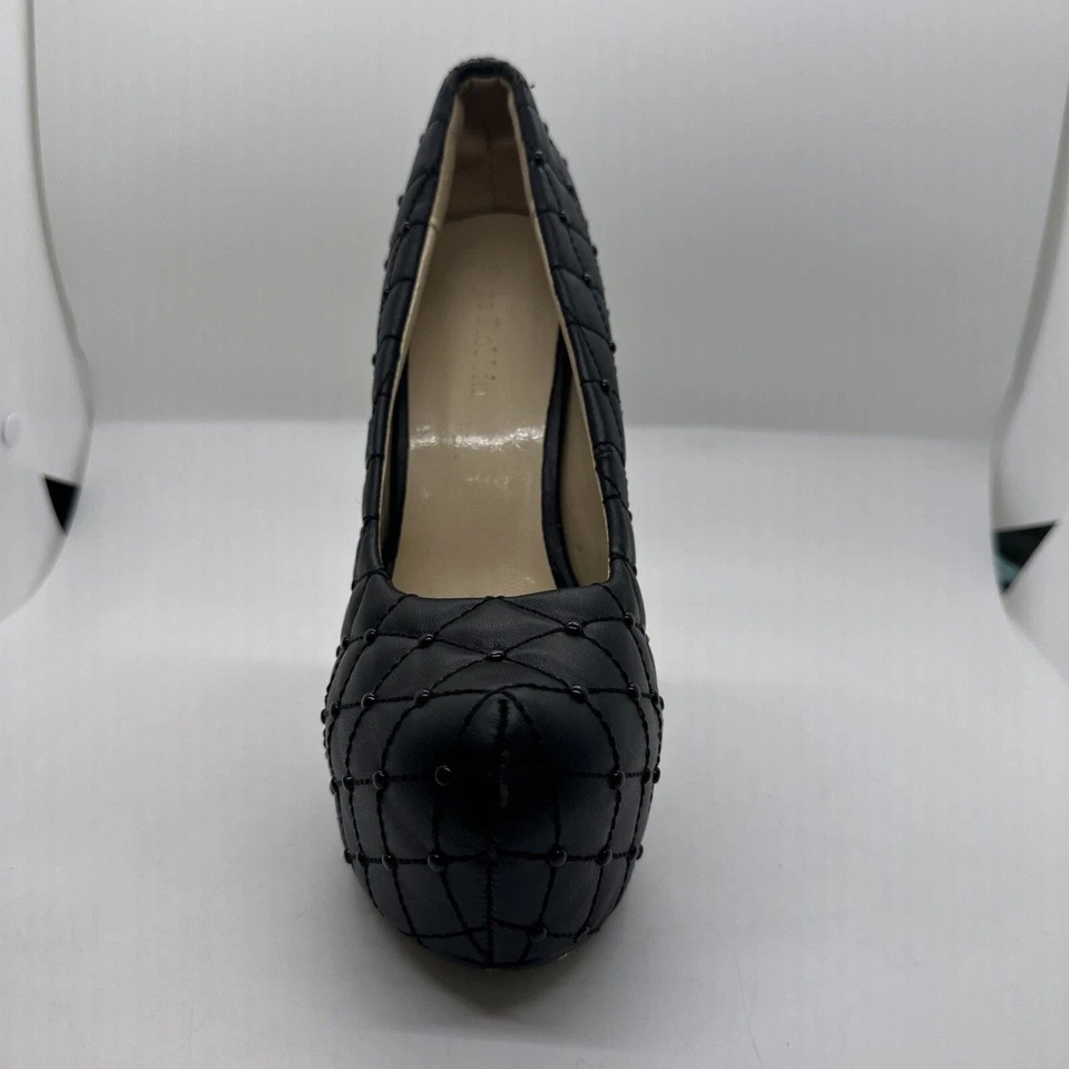 Cape Robbin CIARA-XKK-03 Platform High Heels Pumps Shoes Women's Size 7 Studded - Image 3 of 4