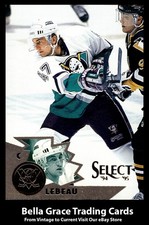 1994-95 Select Stephan Lebeau #65 Anaheim Mighty Ducks NHL Hockey