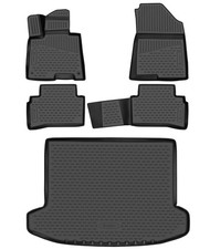 Gummi Kofferraumwanne Fußmatten Set für Kia Sportage 5 NQ ab 2022- Matten